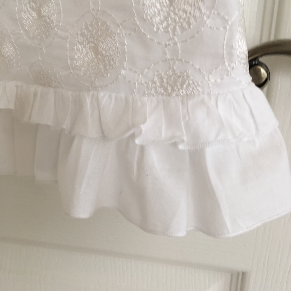 STUNNING Lilly Pulitzer white ruffle dress 8 - Picture 6 of 8